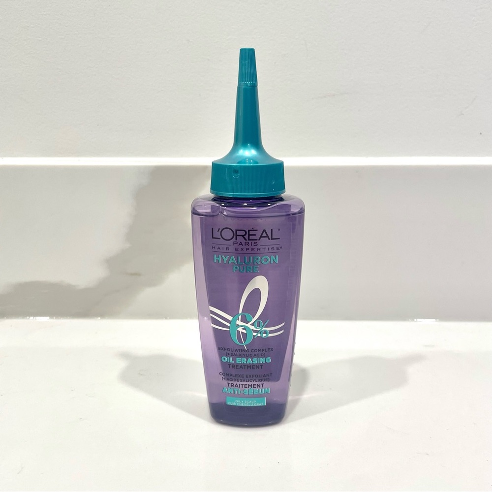 🟠5/$25 NEW L’Oréal Hair Expertise Hyaluron Pure Oil Erasing Scalp Serum w/ SA